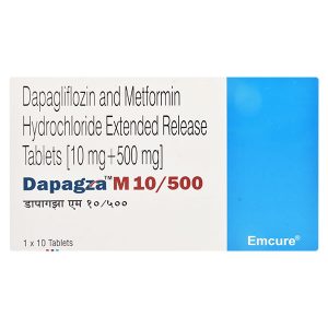 다파그자 M 10/500 (다파글리플로진 10mg+메트포르민 500mg)