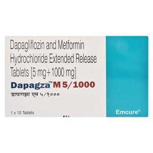 다파그자 M 5/1000 (다파글리플로진 5mg+메트포르민 1000mg)