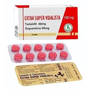 엑스트라 슈퍼 비달리스타 (타다라필 40mg+다폭세틴 60mg)