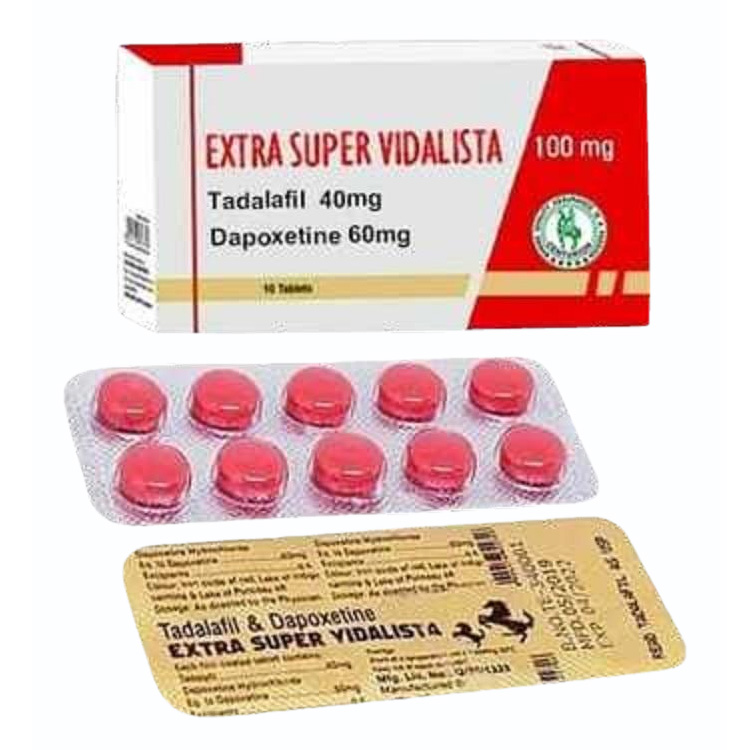 엑스트라 슈퍼 비달리스타 (타다라필 40mg+다폭세틴 60mg)