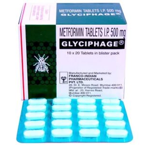 글리시파지 500 (메트포르민 500mg)